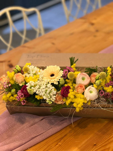 Immagine di Box rettangolare mix fiori